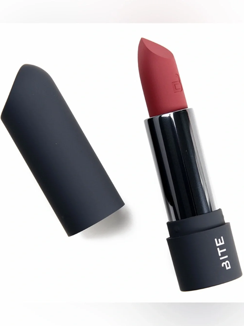 BITE BEAUTY Power Move Soft Matte Lipstick CHAI ~ Full Size **Rare** New in Box
